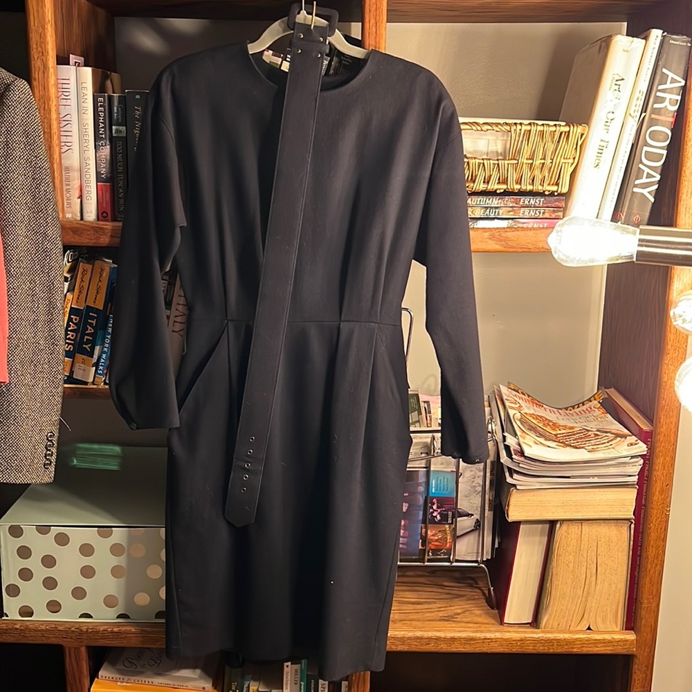 Land’s End navy blue dress size 6